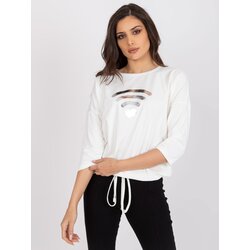 RUE PARIS Blouse-RV-BZ-7547.12P-ecru Cene