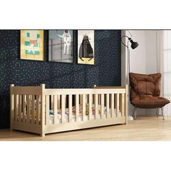  Drveni dječji krevet Concept - svijetlo drvo - 180x80 cm - Madrac PE pjena 8 cm-spužvasti madrac Cijene