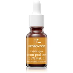 Uzdrovisco Eyebright Brightening Eye Serum posvetlitveni serum za predel okoli oči z vitaminom C 15 ml Cene