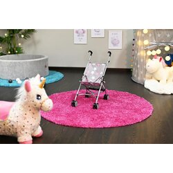 Knorr Toys Kolica Sim Star grey pink Cene