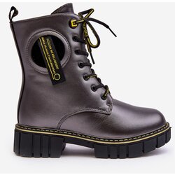 Kesi Children's insulated trapper boots grey Iomare Cijene
