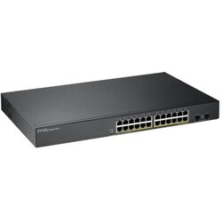 Zyxel GS1900-24HP v2, 24-portni GbE L2 PoE Smart switch (omrežni preklopnik) za montažo v rack, 170 W Cene