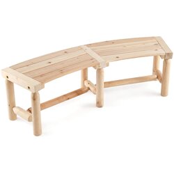 Costway Lesena vrtna klop za 2–3 osebe, (5000285207) Cene
