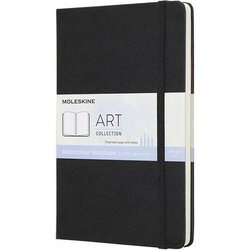 Moleskin Bilježnica Watercolor LG, crna Cene