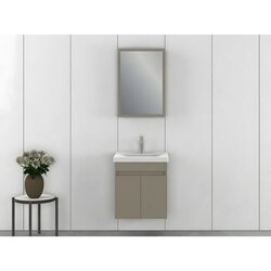 Hanah home amore 55 - set kupatilske nameštaja latte latte (2 dela) Cene