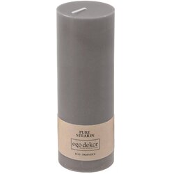 Eco candles by Ego dekor Siva sveča Eko Friendly, čas gorenja 60 h Cene
