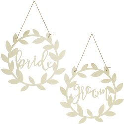 Ginger Ray® dekoracija za na stol bride & groom Cene
