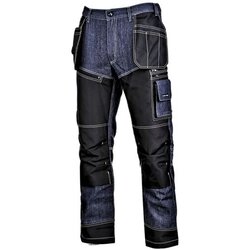 Lahti Pro zaščitne jeans hlače, slim fit, modre, L L4051803 Cene