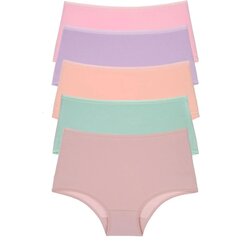 Dewberry 98545 Women Panties High Waist Pack of 5-SALMON Cene