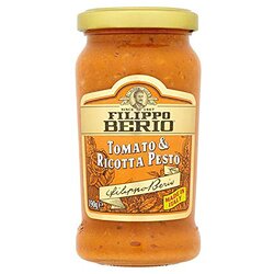 Filippo Berio Tomato ricota pesto sos 340g Cene