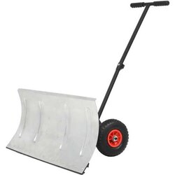  Ročni snežni plug s kolesi 100x44 cm Cene