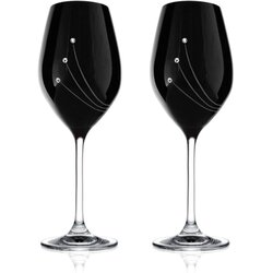 Celebration DEKOR ČRN, KORAZCI ZA VINO, 360 ML, 2 KOS, (5000091954) Cene