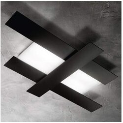 Gea Luce DOHA P P N - LED plafonsko svetlo DOHA LED/30W/230V 65,5 cm crno Cene