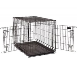 Gama Pet sklopivi kavez crni 107.5 x 70.5 x 77 cm Cene