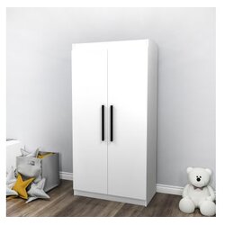 Hanah home Garderober Akser, 90x180x45 cm, Bijela Cijene