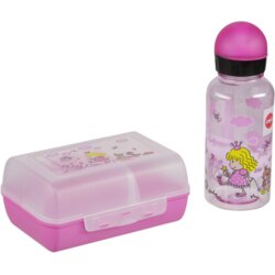 Emsa kids water bottle 0,4l + lunch box princess 518137 set Cene