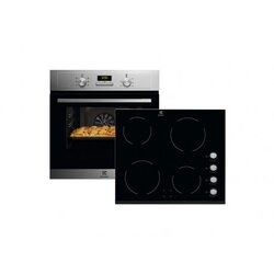 Electrolux ugradni set EOH3H00BX+EHF6140FOK Cene