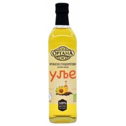 Organa hladno ceđeno suncokretovo ulje 750ml staklo Cene