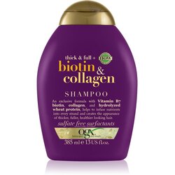 OGX Biotin & Collagen šampon za zgostitev za volumen las 385 ml Cene