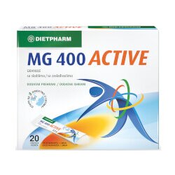 Dietpharm Magnezij 400 Active granule Cene