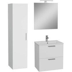 Vitra MIASET60BSET Mia 59 x 61 x 39,5 cm kopalniški sestav s stransko omarico Cene