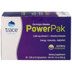 Trace Minerals Research power Pak Electrolyte Stamina in Vitamin C - Acai Cene