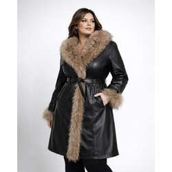 La Force Fashion Kožna jakna Big Sabrina - Crna Cene