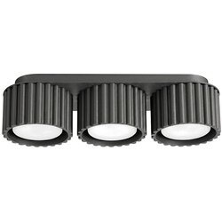 Sollux SL.2629 - Spot svetlo AURA 3xGX53/10W/230V crna Cene