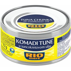 Rio Mare tuna u biljnom ulju chunks 160g Cene