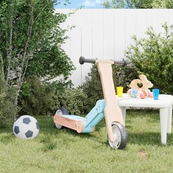 vidaXL Otroški skiro 2 v 1 svetlo moder Cene