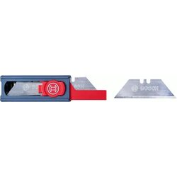 Bosch 10 zamjenskih oštrica za sklopive noževe (uključujući trapezoidne oštrice, jednoručni dozator, sigurnosnu transportnu kutiju) Professional Klingen für Messer rezervna oštri Cijene