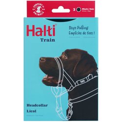 Halti oglavnik za pse, crni - Veličina 3: doberman, labrador, seter Cene