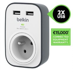 Belkin prenapetostna zaščita - vtičnica BSV103ca 2x usb Cene
