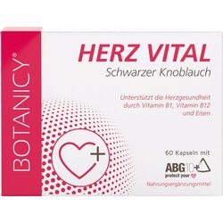 Botanicy Hart Vital za srce s črnim česnom - 60 kaps. Cene