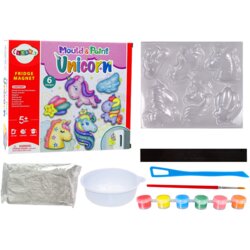 Creative DIY Kit of Plaster Magnets and Unicorns Cene