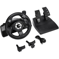 Gembird STR-M-40 **7-in-1 RACEMASTER racing wheel (PC/PS3/PS4/XBOX360/XBOXONE/SWITCH/ANDROID)(5599) Cene