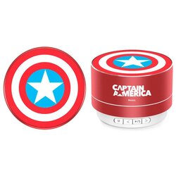 Captain America Bluetooth zvučnik Marvel crvena izvedba Cene