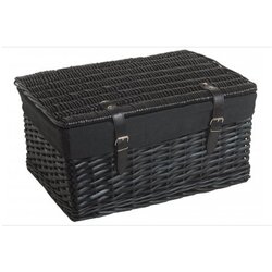 Kofer Dekorativni Pleteni Crni S-RG1601a Cene