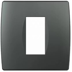 ELEMENT SYSTEM Okvir za modularne vtičnice in stikala TEM Soft (1 modul, antracit) Cene