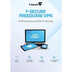 F-secure freedome vpn 5 devices 1 year key global Cene