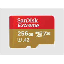  Microsdxc sandisk 256GB extreme, SDSQXAV-256G-GN6MA + adapter Cene