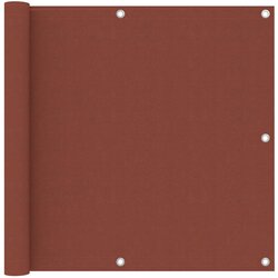 vidaXL balkonski zastor terakota 90 x 500 cm od tkanine Oxford Cijene