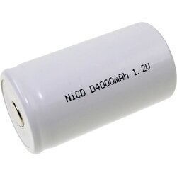 Mexcel Posebni akumulator Mono (D) temperaturno odporni\, Flat-Top NiCd D-D4000H 1.2 V 4000 mAh, (20439741) Cene