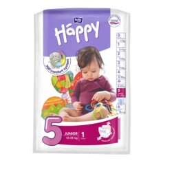 Bella Baby Happy dječje pelene Junior 38 komada, veličina 5 Cene