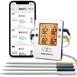 THERMOPRO brezžični BBQ termometer s 4 sondami Cene