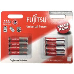 Fujitsu alkalne baterije LR03 AAA blister 8 komada Cene