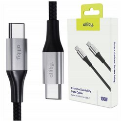 ALLITY kabel AUC-01 USB-C 1,0 m 100W CRNI Cene