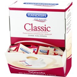 Kandisin Classic, mala pakiranja - 500 vrečk po 2 kosa Cene