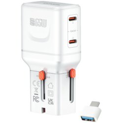 4SMARTS 4smart Nomad Pocket svetovni potovalni adapter 65 W Cene