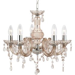 Lesnina XXXL Searchlight 1455-5MI - Luster na lancu MARIE 5xE14/40W/230V Cene